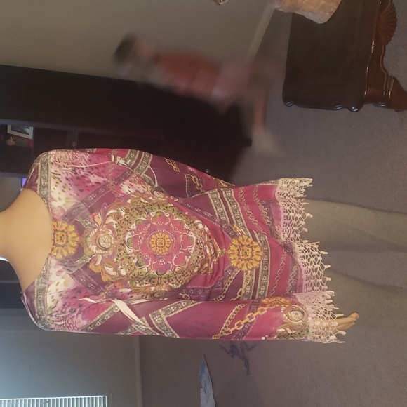 Mushbaby sienna rose m antique jewelry pattern 3inch embroidery hems long … - Picture 5 of 8